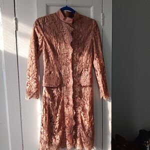 DOLCE & CABBANA LONG COCKTAIL BLAZER. SIZE 38.